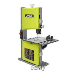 Ryobi Band Saw 2.5 Amp 9 In Woodworking Table Blade Heavy Duty Cutting Power New