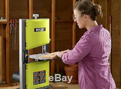 Ryobi Band Saw 2.5 Amp 9 In Woodworking Table Blade Heavy Duty Cutting Power New