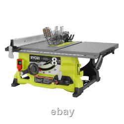 Ryobi Portable Compact Heavy Duty Table Saw 13Amp 8-1/4in DIY Projects Work Shop
