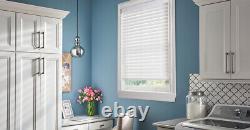 SHIPS 1-2 DAYS Custom Cut Ultra Premium 2 Faux Wood Blinds Hundreds of Sizes