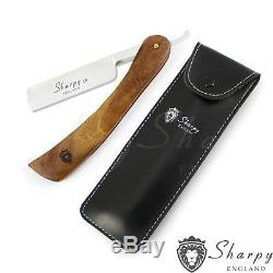 Salon Straight Cut Throat Wet Shaving Razor Rasoir Leather Sharpening Strop/belt