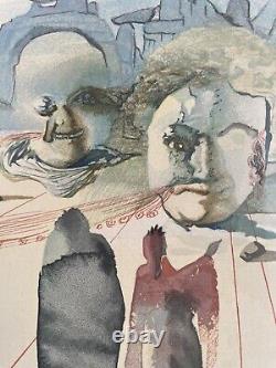 Salvador Dali, Divine Comedy, Wood Cut, Purgatory #20, Pencil Signed & Numbered