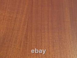 Sapele Ribbon Mahogany wood veneer 48 x 96 on wood backer A grade 1/25 thick