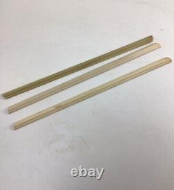 Small Lot Of 12 Maple Wood Trim Pieces