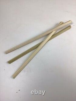 Small Lot Of 12 Maple Wood Trim Pieces