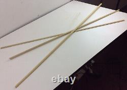 Small Lot Of 36.5 Maple Wood Trim Pieces