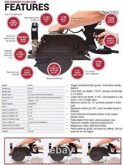 Straight Flush Saw Cuz-D SFS-85 Jamb Saw Free Blade and Shipping