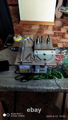 Table Saw Handmade Woodworking Bench Electric Polisher Grinder Circular Cutting
