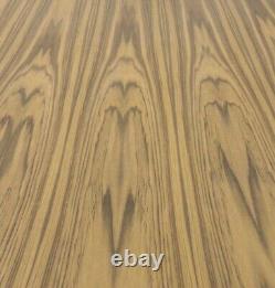 Teak Flat Cut wood veneer sheet 24 x 96 with wood backer 1/25 thick A grade