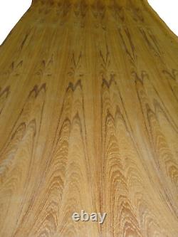 Teak Flat Cut wood veneer sheet 24 x 96 with wood backer 1/25 thick A grade