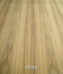 Teak Flat Cut wood veneer sheet 24 x 96 with wood backer 1/25 thick A grade