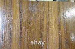 Teak Flat Cut wood veneer sheet 24 x 96 with wood backer 1/25 thick A grade