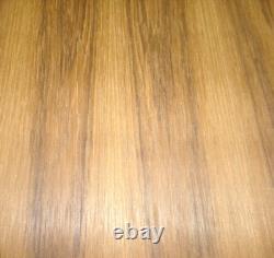 Teak Flat Cut wood veneer sheet 24 x 96 with wood backer 1/25 thick A grade