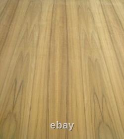 Teak Flat Cut wood veneer sheet 48 x 96 with paper backer 1/40 thick A grade