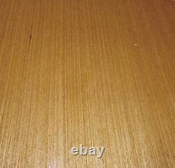 Teak Golden composite wood veneer 48 x 96 with paper backer 1/40 thick #720