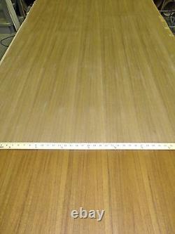 Teak Quarter Cut wood veneer 48 x 96 with paper backer 1/40 thickness A grade