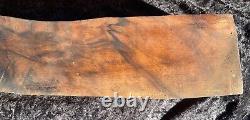 Teyssier French Walnut Gunstock Blank with Forearm Thin-shelled Slab Cut