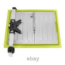 Tile Saw Wet 7 in Blade with Stand Diamond Bevel Cut Rip Miter Cutting NEW Ryobi