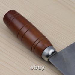 Traditional Cleaver Knives Cutting Chop Bone Butcher Knife Chinese Style Wood XL