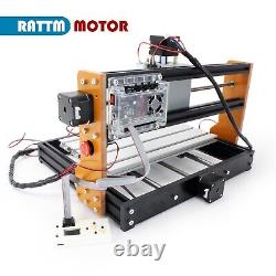 (US)3018-pro DIY CNC Router 10W Laser GRBL Wood Engraver Milling Cutting Machine