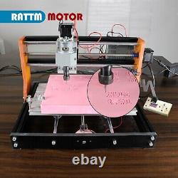 (US)3018-pro DIY CNC Router 10W Laser GRBL Wood Engraver Milling Cutting Machine