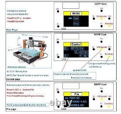 (US)3018-pro DIY CNC Router 10W Laser GRBL Wood Engraver Milling Cutting Machine