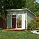 Usa Quality 10' X 7.5' Wood Storage Shed Solid Wood Frame + Floor Kit Pre-cut