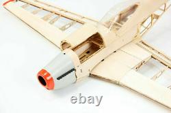 Upgraded P51 RC Laser Cut Plane Balsa Wood Model Airplane Kit Wingspan 1000mm