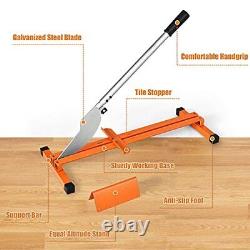 Upgraded Vinyl Plank Cutter Manual Laminate Floor Cutting Tool with Movable V Su