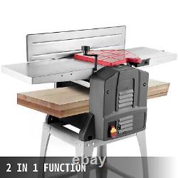 VEVOR Jointer 8 inch Corded Benchtop Planer Wood Cutting with 14pcs Accessories