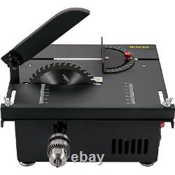VEVOR Mini Table Saw 200W 4000RPM 1.57'' Cutting Depth withCover Woodworking Craft
