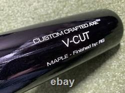 Victus V-Cut AXE Maple Wood Baseball Bat 32 Cupped End New VGPCAXE-BK