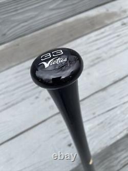 Victus V-Cut Black Maple Wood Baseball Bat 33 inch 33/30 Puerto Rico Flag