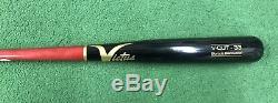 Victus V-Cut Limited Edition Pro Maple Wood Baseball Bat 33