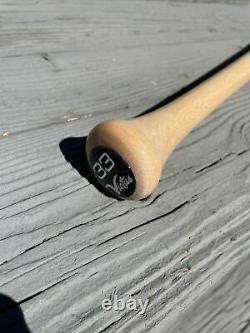 Victus V-Cut Natural Black Wood Baseball Bat 33 inch NEW