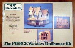 Vintage Greenleaf Pierce wooden dolls house kit 1/12th scale pre-cut plywood