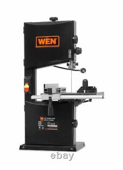 WEN Band Saw Stand Worklight Dust Port Two Speed 3.5 amp 10 Power Tool Black