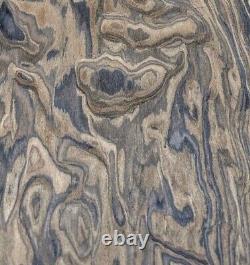 Walnut Burl composite wood veneer 24 x 48 with paper backer 1/40 thick # 1215