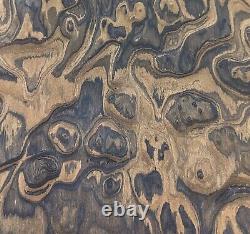 Walnut Burl composite wood veneer 24 x 48 with paper backer 1/40 thick # 1215