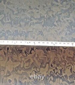 Walnut Burl composite wood veneer 24 x 48 with paper backer 1/40 thick # 1215