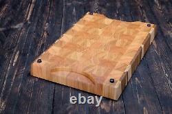 Walnut Cherry End Grain Butcher Block Cutting Board Large Kitchen Chopping Board