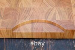 Walnut Cherry End Grain Butcher Block Cutting Board Large Kitchen Chopping Board