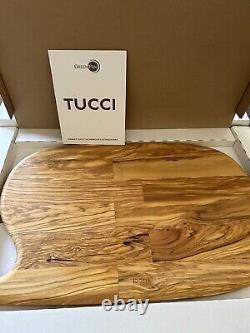 Williams Sonoma Greenpan Stanley Tucci Olivewood Cutting Board