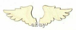 Wings Laser Cut Out Unfinished Wood Craft Shape WNG9
