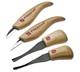 Wood Carving Tools Beginner Palm & Knife Set Kn600 Includes Cutting Knife A