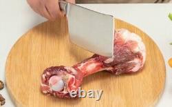 Wood Chopping Large Block Board Core Tamarind Heavy Slicing Cut Meat Bone 10.5