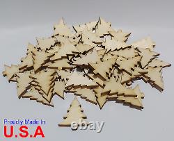 Wood Xmas Trees VARIOUS SIZES (50 2000 pc) Craft Supplies Christmas Tree DIY