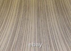 Zebrawood wood veneer composite 48 x 120 with paper backer 1/40 thickness EFW