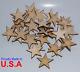 1000 Pc. Laser Cut Wood Stars Craft Supplies Drapeau Sign Making 1/2 Wood Stars