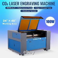 100w 40x24in Autofocus Co2 Laser Graveur Cutter Machine De Gravure De Gravure Ruida